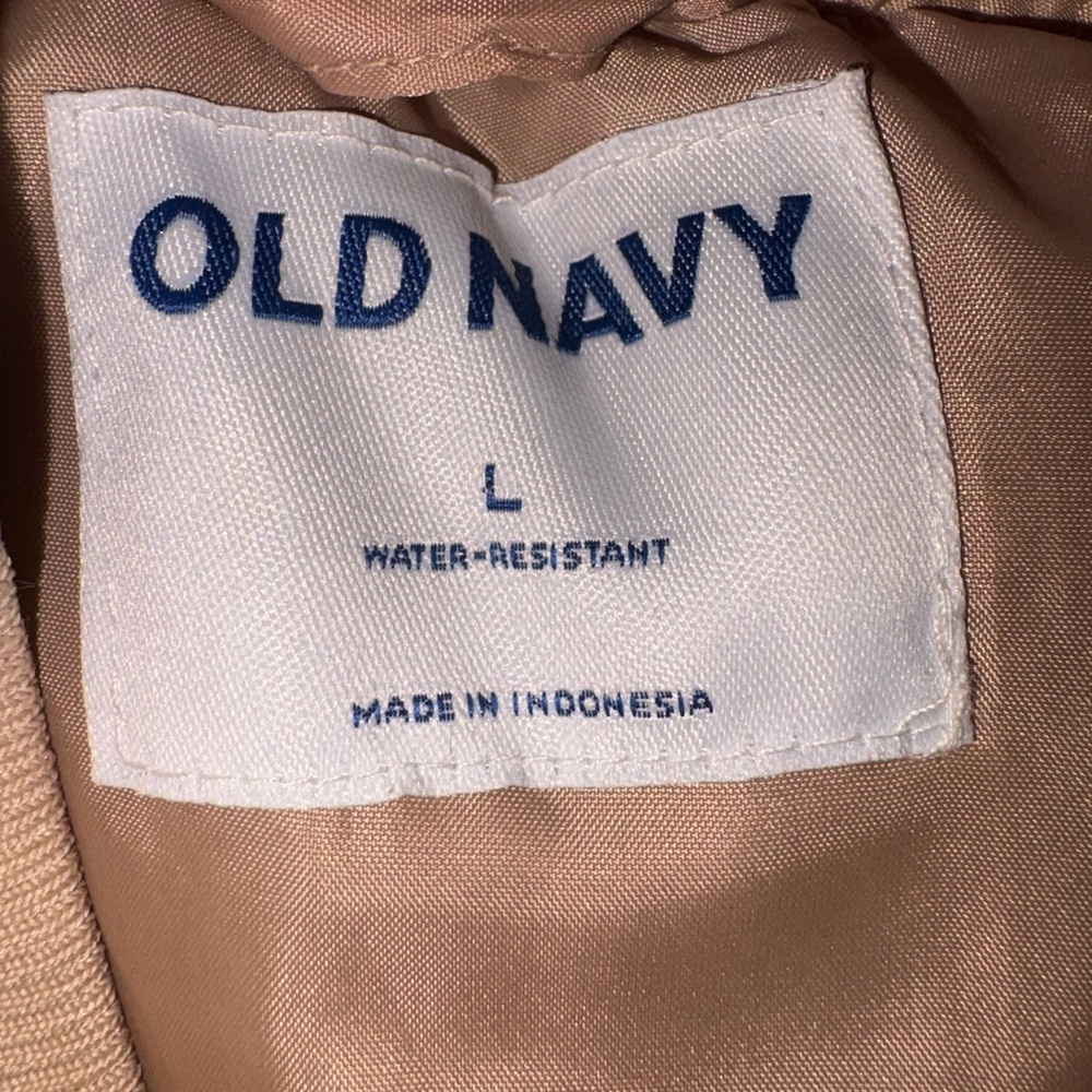 Old Navy Metallic Rose Bomber Jacket - Picture 2 of 3